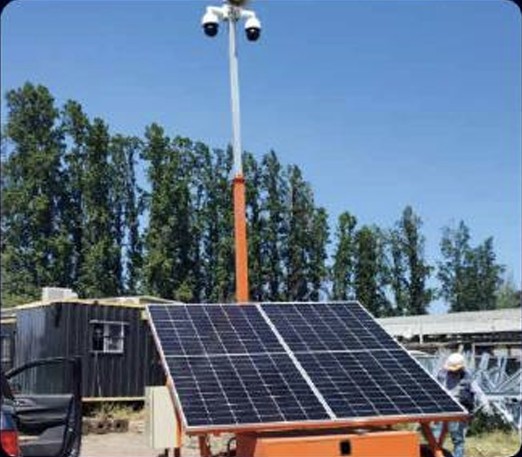 Carro Autónomo Solar de Seguridad